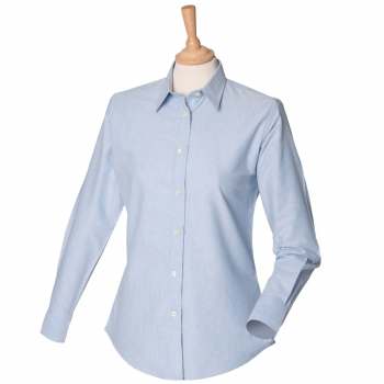 Women's classic long sleeved Oxford shirt