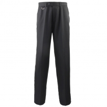 Flat front hospitality trouser