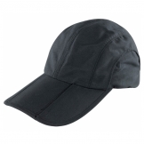 Fold-up pique baseball cap